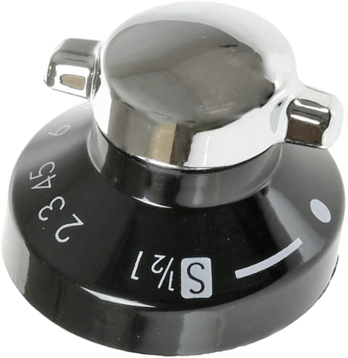 NEW WORLD Gas Hob Oven Cooker Knob Control Switch Genuine (Black/Silver)