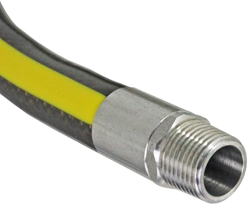 UNIVERSAL Micropoint Oven Cooker Gas Supply Hose Pipe (3ft 1/2 inch, BS EN14800 CE)