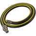 UNIVERSAL Oven Cooker Gas Supply Hose Pipe (6ft 1/2 inch, Straight Bayonet, BS EN14800 CE)