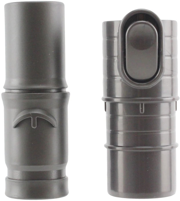 Compact Extension Hose Soft Dusting Brush Tool & Adapter for Dyson DC43H DC44 DC47 DC50 DC56 DC58 DC59 DC61 Vacuum Cleaner