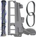 Soleplate Cover + Brushroll Bar + Drive Belts for Dyson DC04 DC07 DC14 Vacuum Cleaner
