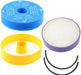 Filters Set + Seal Kit for Dyson DC07 Vacuum Allergy Washable Pre & Post Motor HEPA Filter + 5 Fresheners