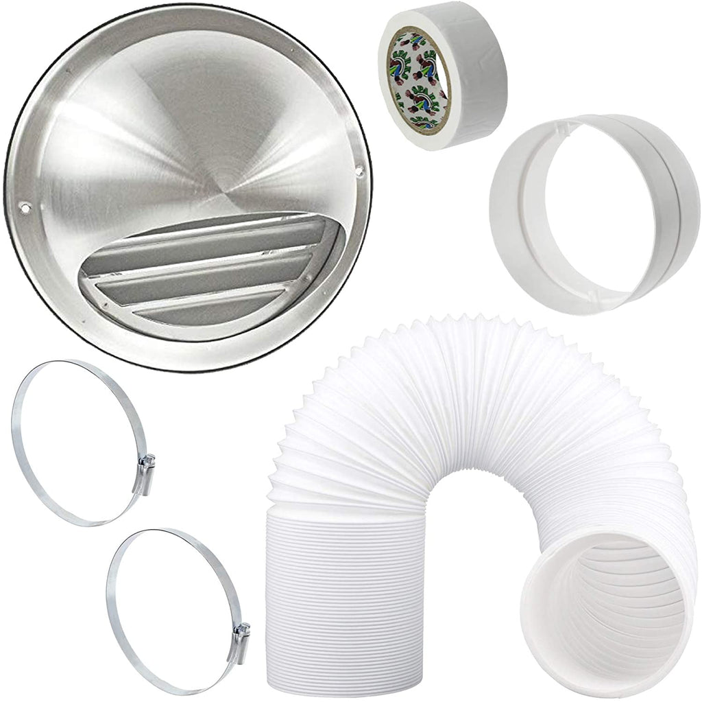 RANGEMASTER Cooker Hood Ducting Kit Extraction Vent Venting Outlet 4"100mm Brown | UK