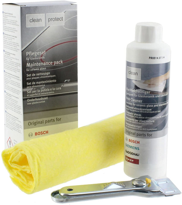BOSCH Cooker Glass & Ceramic Hob Cleaning Kit