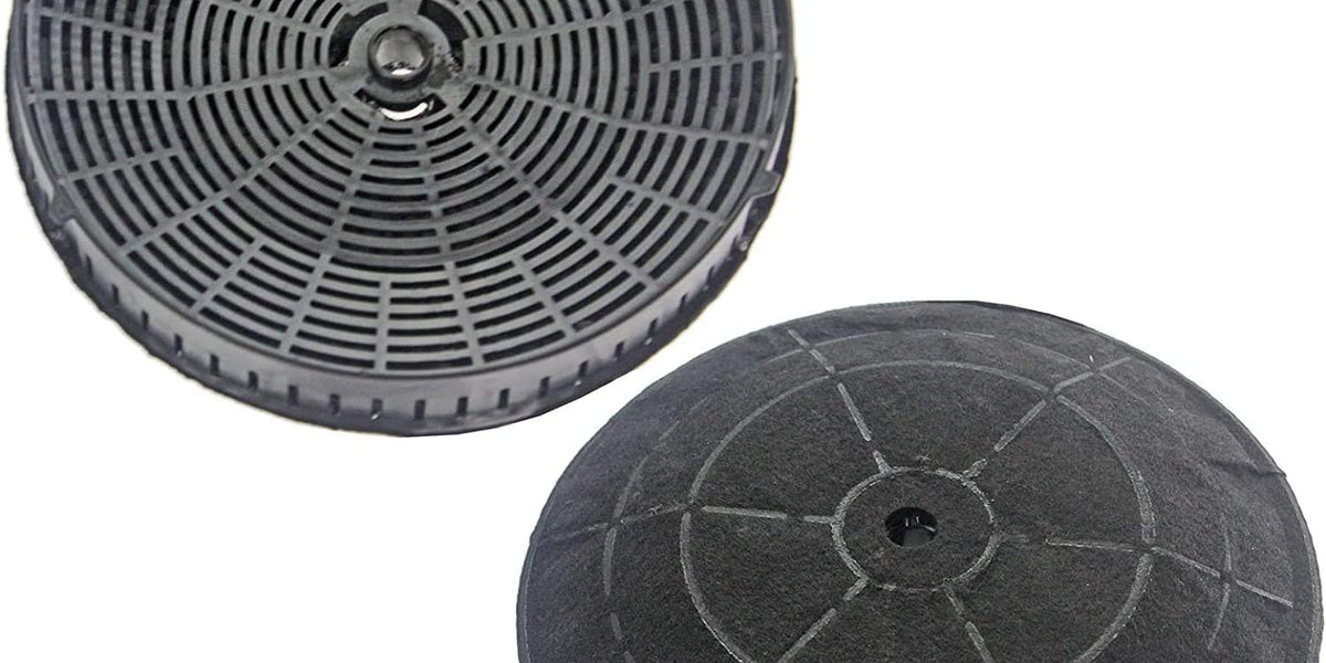SPARES2GO Aktivkohlefilter Für CDA Dunstabzugshauben – Geruchs- & Fettneutralisation