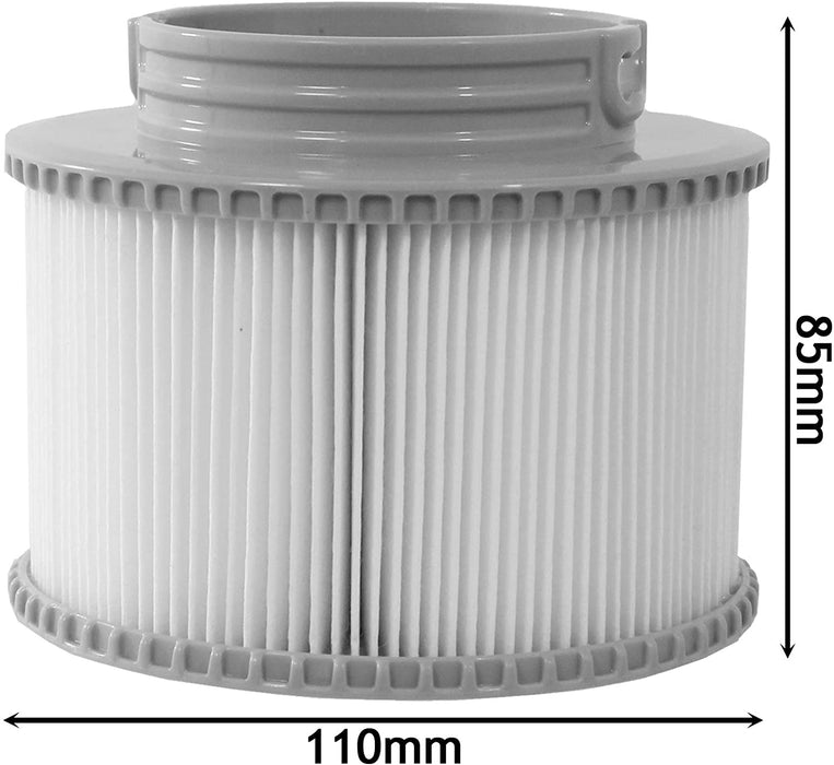 Filter Cartridge for MSpa Exotic Tuscany Alpine Nest Silver Cloud Tekapo Aurora Hot Tub x 4