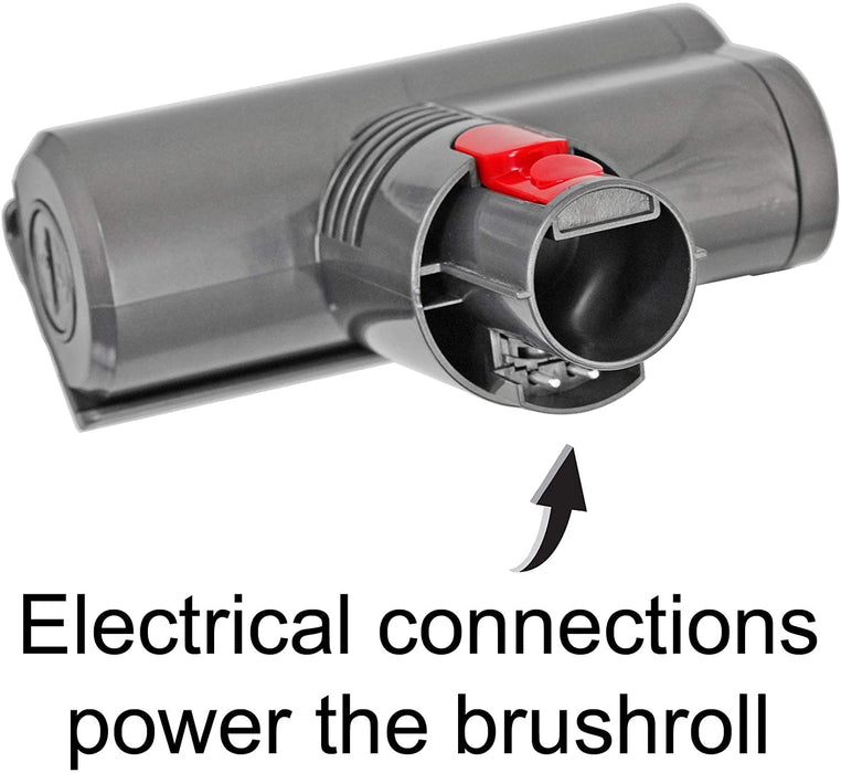 Mini Turbine Brush for Dyson V8 SV10 Motorised Tool + Extension Tube + Filters