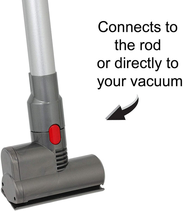 Mini Turbine Brush for Dyson V8 SV10 Motorised Tool + Extension Tube + Filters