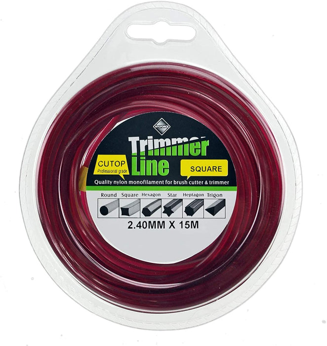 UNIVERSAL Dual Line Manual Feed Head with Bolts + 2 x Refill for Strimmer/Trimmer/Brushcutter