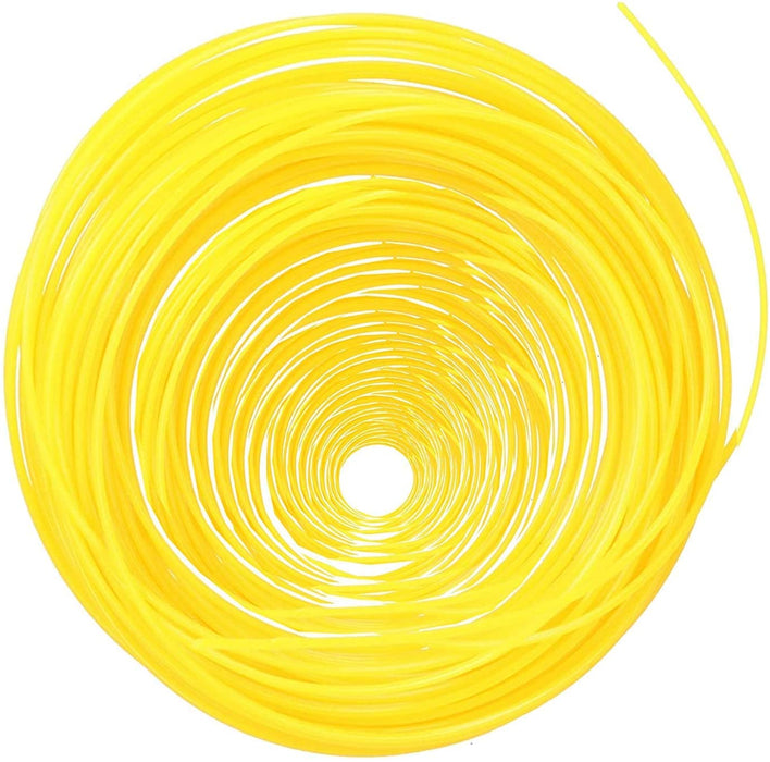 UNIVERSAL Dual Line Manual Feed Head with Bolts + 2 x 90m Refill for Strimmer/Trimmer/Brushcutter