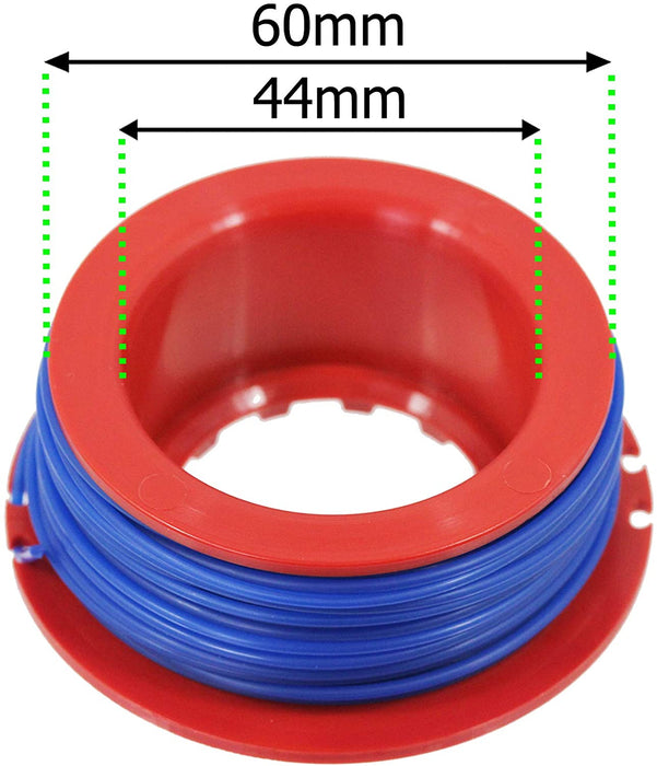 7m Cord Cutting Line & Spool for Flymo ET21 Mini Trim ST Strimmer Trimmer (Pack of 2)
