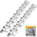 Wrench Set 3/8" Drive Head Crows Foot Metric (16 Piece - 10mm 11mm 13mm 14mm 15mm 17mm 19mm 22mm)