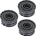 Line & Spool for BOSCH Art 24 27 30 36 LI Strimmer Trimmer 3m (Pack of 3)