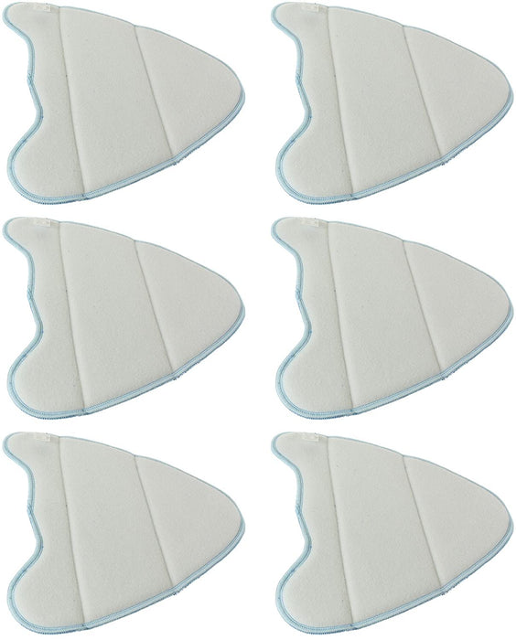 Microfibre Cleaning Pads for Abode ADSM4001 Steam Cleaner Mops (Pack of 6)