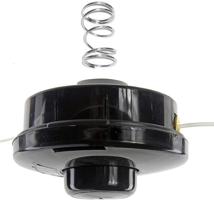 Dual 2 Line Bump Feed Spool Head for KAWASAKI Strimmer Trimmer Brushcutter (Standard Fitting)