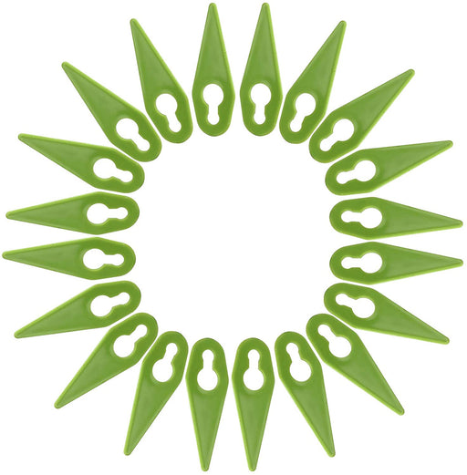 Plastic Blades for Grass Trimmer Strimmer GTECH ST01 ST02 ST04 ST05 ST20 (Pack of 20)