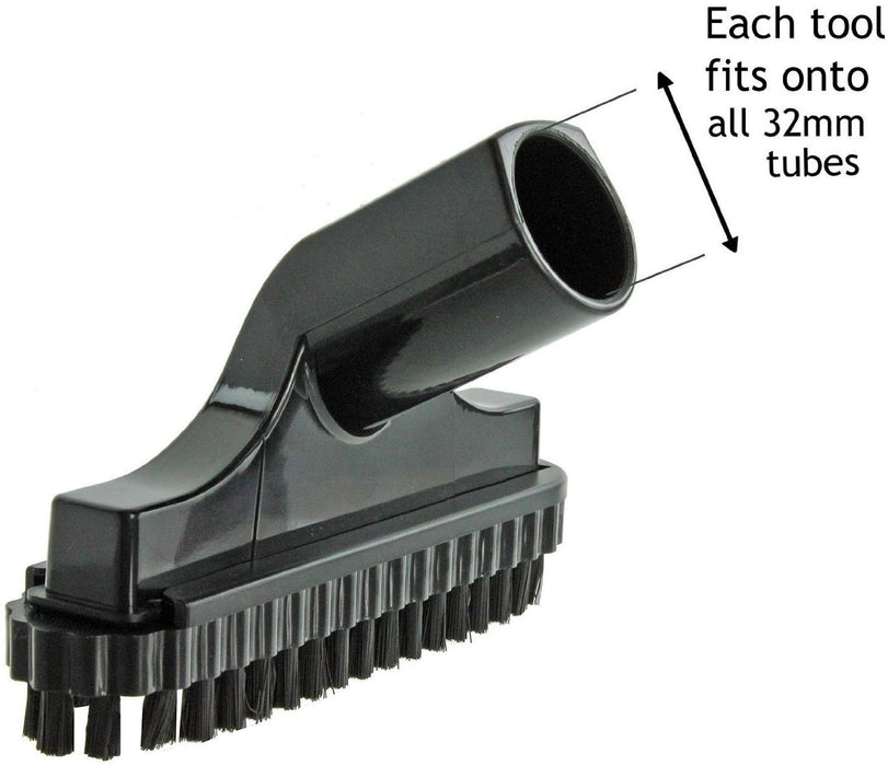 SPARES2GO Hose & Tool Kit For Numatic Henry Hetty James Vacuum Cleaner Hoover (2.5m) (2 x Kits)