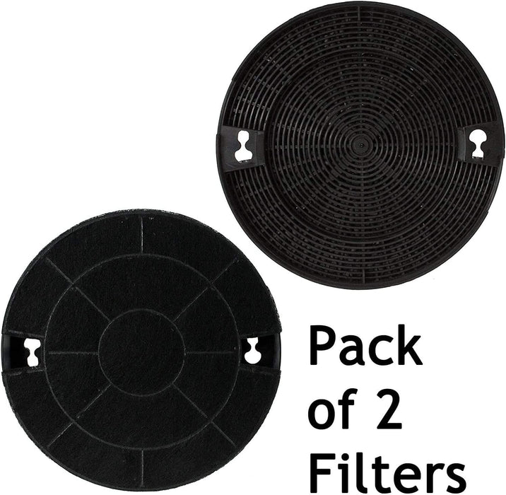 Charcoal Carbon Vent Filter for IKEA Cooker Hood (195 mm x 35 mm, Pack of 2)