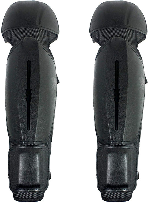 Knee & Shin Guards for Chainsaw (One Size, Black, 2 Pairs)