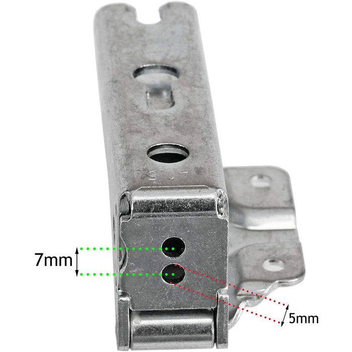 Door Hinge for DE DIETRICH Fridge Freezer - Integrated Upper Right / Lower Left Hand Side
