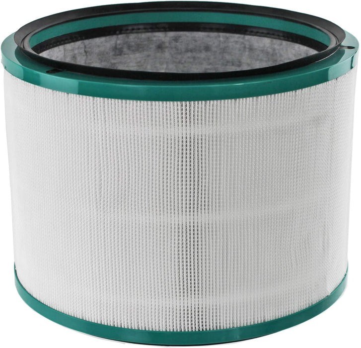 Hepa Filter for DYSON DP01 DP03 HP00 HP02 Pure Cool Fan Air Purifier (Pack of 2) + Dusting Brush