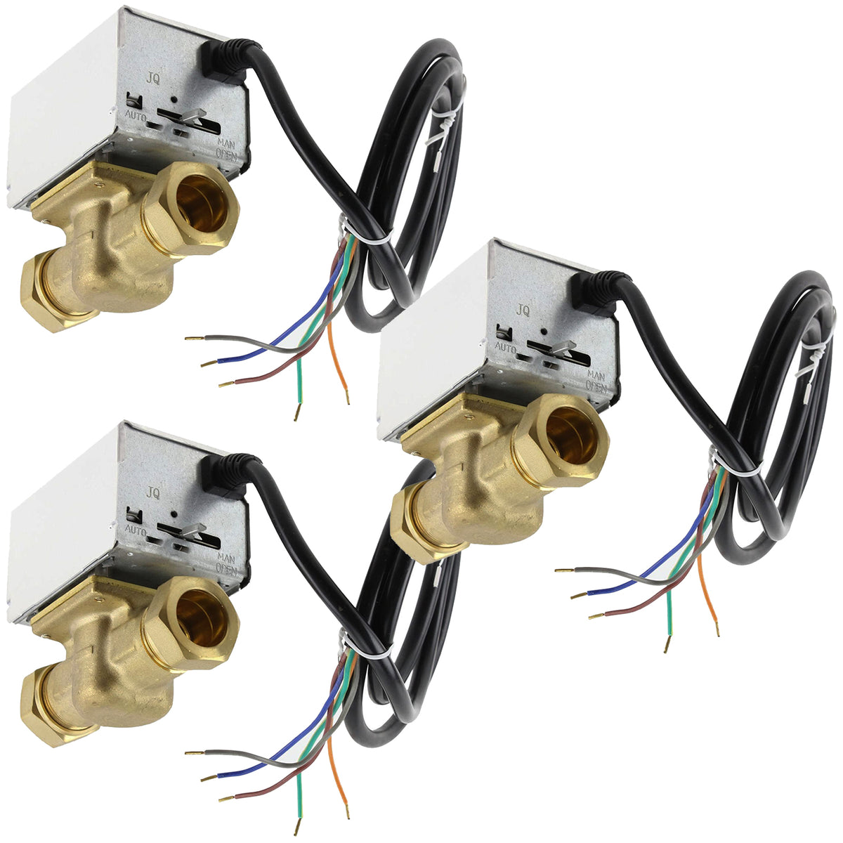 Motorised 2 Port Inline Zone Valve for HONEYWELL V4043 Central