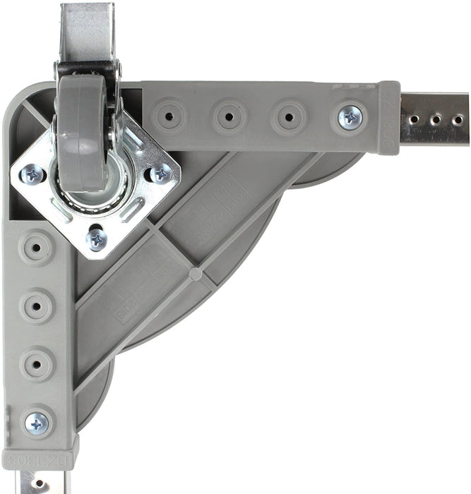 Universal Braked Wheel Adjustable Trolley Stand (180KG Load)