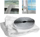 Universal Window Seal Kit for Portable Air Conditioning Hose Vent