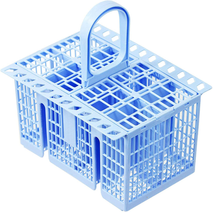 SPARES2GO Cutlery Basket compatible with Bosch Dishwasher (Blue, 220 x 208 x 160mm)