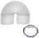 WHITE KNIGHT Tumble Dryer Vent Hose Condenser Adaptor Kit (Extra Long 6m / 4")