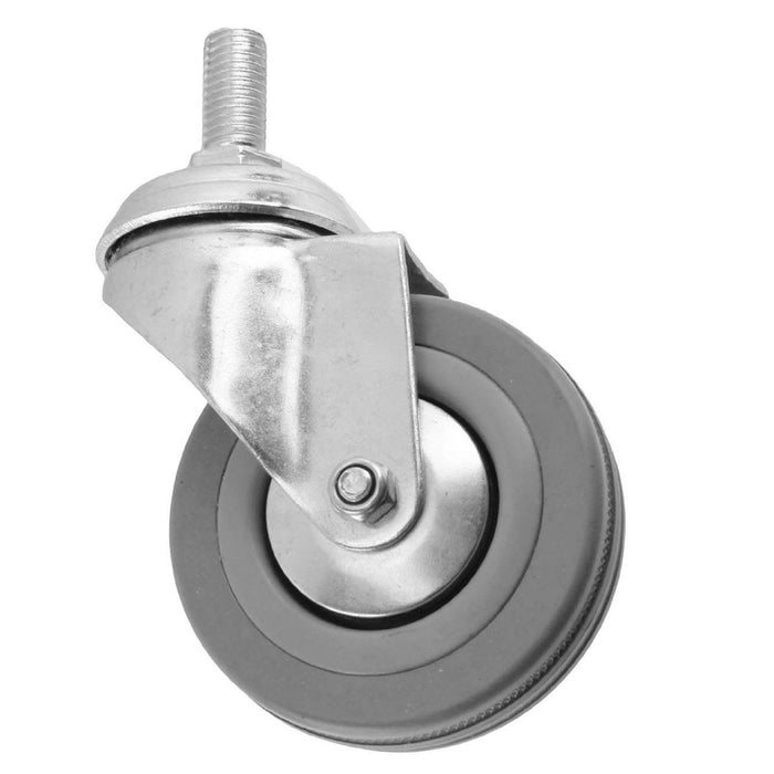 Castor Wheel Trolley 50mm M10 Threaded Swivel Non-Marking 8 x Caster Wheels Nuts