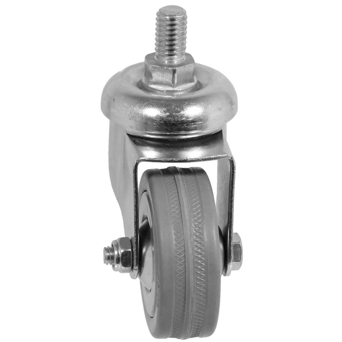 Castor Wheel Trolley 50mm M10 Threaded Swivel Braked Non-Braked 8 x Caster Wheels