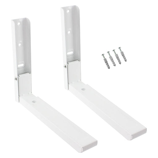 Microwave Brackets Wall Mounted Extendable Mountable White Heavy Duty Universal