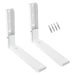 Microwave Brackets Wall Mounted Extendable Mountable White Heavy Duty Universal