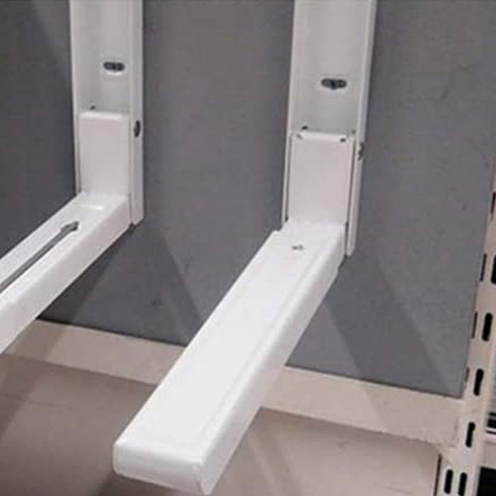 Microwave Brackets Wall Mounted Extendable Mountable White Heavy Duty Universal