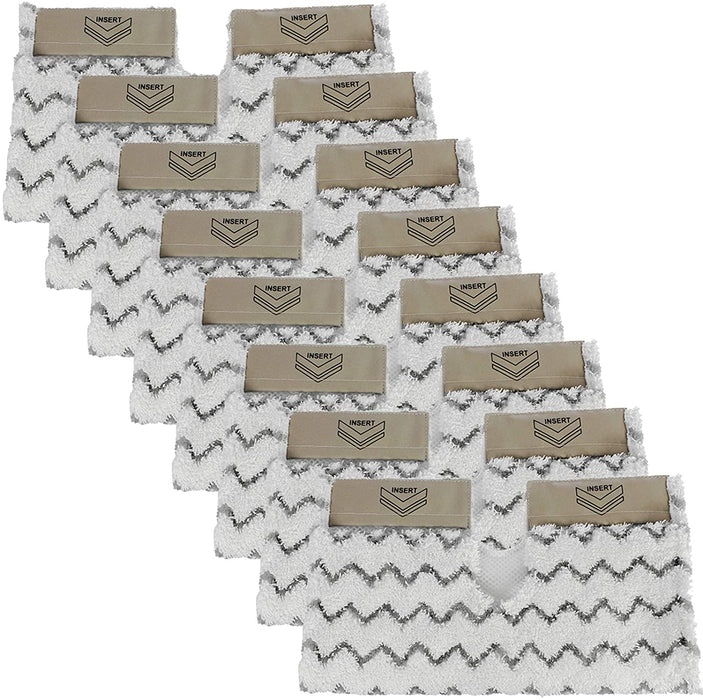 Cover Pads for SHARK Klik n Flip Lift Away Pro Genuis Steam Cleaner Mop (Pack of 8)