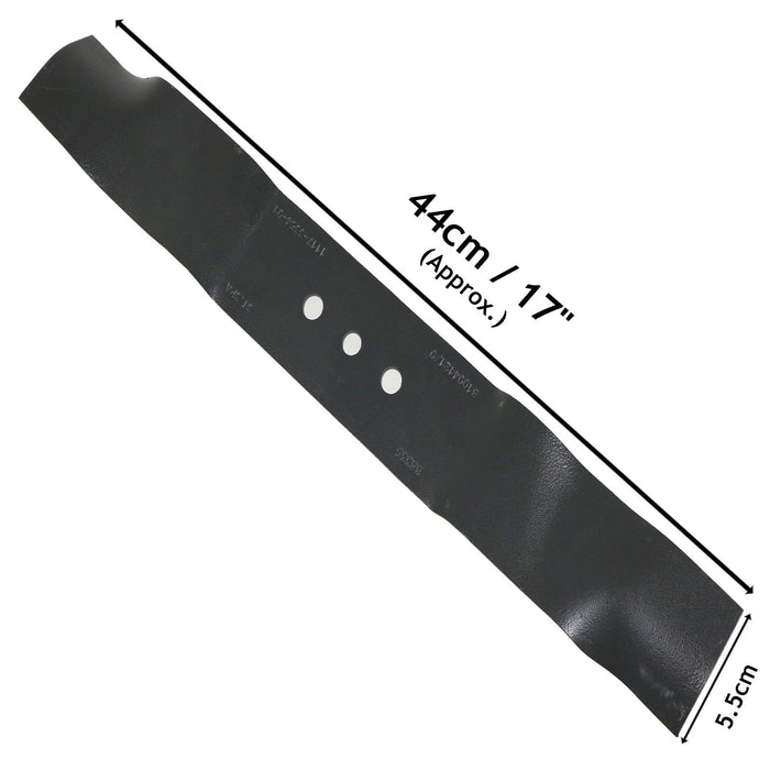 STIGA Lawnmower Blade 44cm 17" 81004121/0 Genuine Combi Silent 45 Collector 46