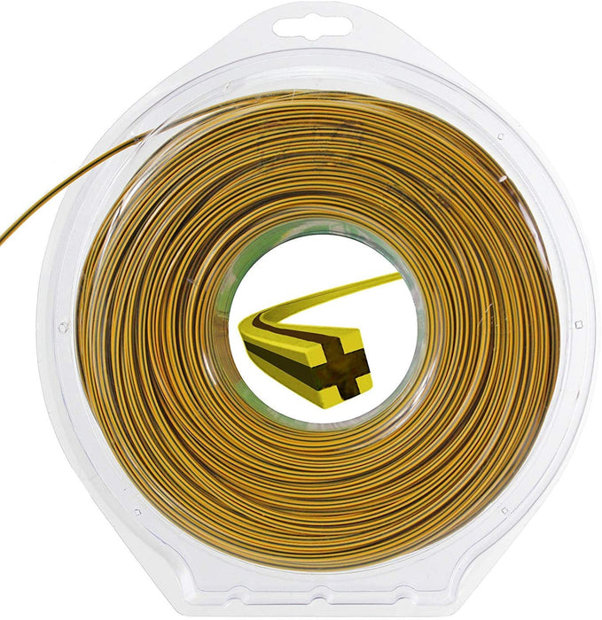 UNIVERSAL Dual Line Manual Feed Head with Bolts +3 x 80m Dual Core Refill for Strimmer/Trimmer/Brushcutter