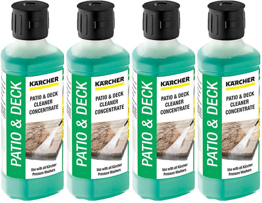 Karcher Patio & Deck Cleaner Detergent Fluid (4 x 500ml) 62958420 6.295-842.0 / 62953880 6.295-388.0