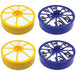 Washable Pre & Post Motor Allergy HEPA Filter for Dyson DC14 Vacuum Cleaner (Pack of 2)