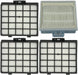 HEPA Filter for Bosch BSG BX3 Vacuum Cleaner (Pack of 4)
