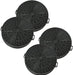 Carbon Charcoal Filter for BOSCH Cooker Hoods/Kitchen Vents (Pack of 4)