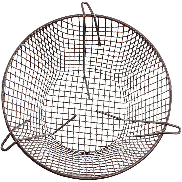 UNIVERSAL Cooker Hob Vent Guard /  Tumble Dryer Outlet Round Cage Plastic Coated K3 Brown (11'' / 280mm)