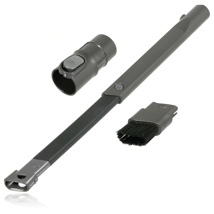 SPARES2GO Crevice Tool Extendable Flexible compatible with DYSON DC07 DC14 DC75 DC48 D46 DC54 V6 DC59 SV04 SV05 SV06 SV07 SV09