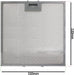 Grease Filter for ELICA Cooker Hood (320mm x 320mm) Pack of 2