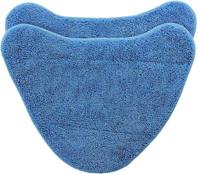 Premium Cover Pads for Vax Total Home Master 2 in 1 Bare Floor Pro Steam Cleaner Mop (Pack of 8 + Steam Detergent)