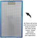 Cooker Hood Filter for Howdens Lamona LAM2501 Metal Mesh Grease Extractor Vent (460 x 260mm)