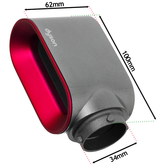 DYSON Airwrap Hair Styler Pre Styling Dryer Attachment (Nickel / Fuchsia)