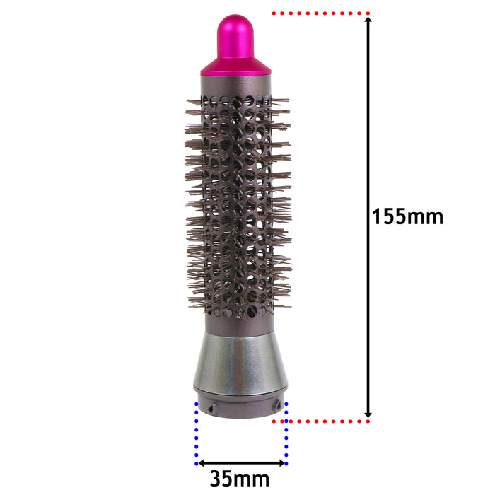 Dyson Airwrap Volumising Brush HS01 Hairbrush (Nickel / Fuchsia) 970739-01