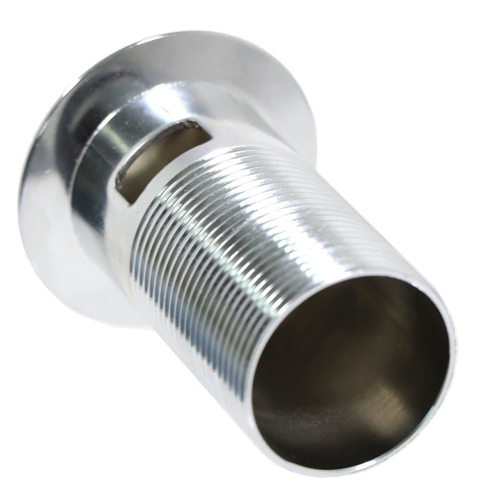 Chrome Slotted Sink Basin Bathroom Kitchen Waste Flip Plug (1 1/4")